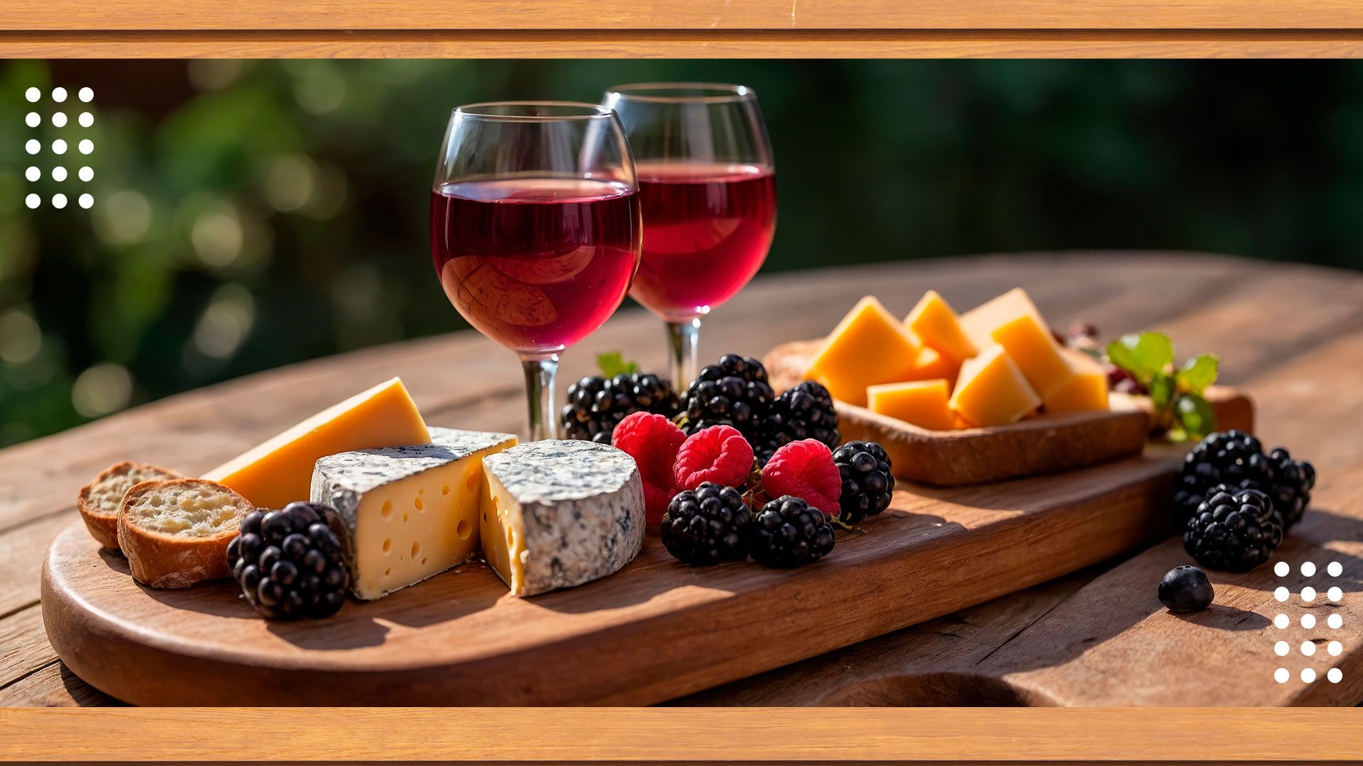 El brindis: Vino y queso barato en supermercado latino